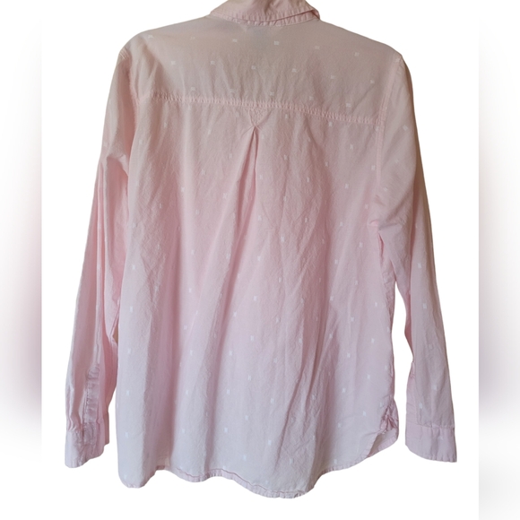 ON Pink Jaquard Cotton Button Down Classic Shirt XL - Picture 2 of 5
